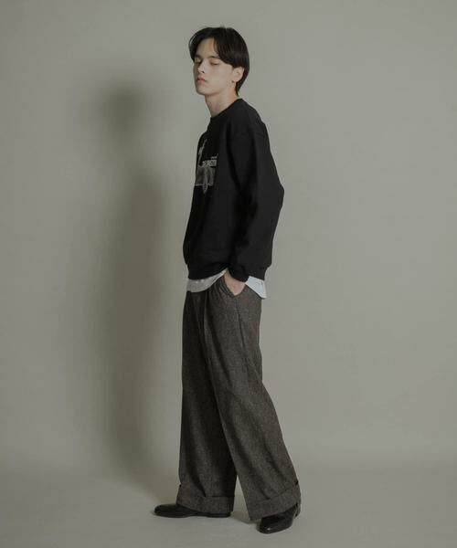 SENSE OF PLACE by URBAN RESEARCH / センスオブプレイス バイ アーバンリサーチ スウェット | Dog graphic crew-neck Sweat | 詳細18