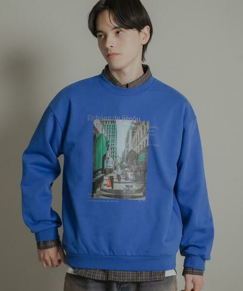 SENSE OF PLACE by URBAN RESEARCH / センスオブプレイス バイ アーバンリサーチ スウェット | City graphic crew-neck Sweat | 詳細2