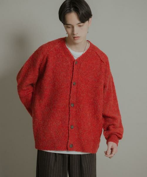 SENSE OF PLACE by URBAN RESEARCH / センスオブプレイス バイ アーバンリサーチ カーディガン・ボレロ | ブークレVネックカーディガン | 詳細2