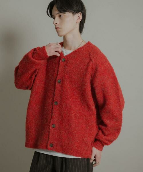 SENSE OF PLACE by URBAN RESEARCH / センスオブプレイス バイ アーバンリサーチ カーディガン・ボレロ | ブークレVネックカーディガン | 詳細4