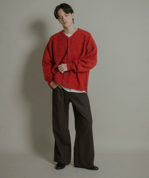 SENSE OF PLACE by URBAN RESEARCH / センスオブプレイス バイ アーバンリサーチ カーディガン・ボレロ | ブークレVネックカーディガン | 詳細7