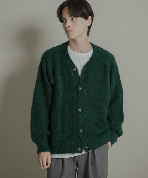 SENSE OF PLACE by URBAN RESEARCH / センスオブプレイス バイ アーバンリサーチ カーディガン・ボレロ | ブークレVネックカーディガン | 詳細11