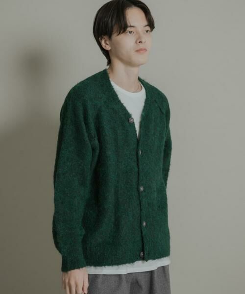 SENSE OF PLACE by URBAN RESEARCH / センスオブプレイス バイ アーバンリサーチ カーディガン・ボレロ | ブークレVネックカーディガン | 詳細13