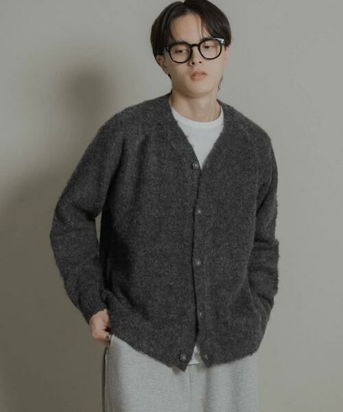 SENSE OF PLACE by URBAN RESEARCH / センスオブプレイス バイ アーバンリサーチ カーディガン・ボレロ | ブークレVネックカーディガン | 詳細25