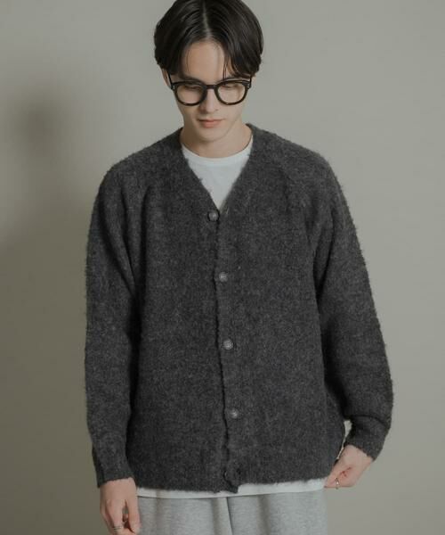 SENSE OF PLACE by URBAN RESEARCH / センスオブプレイス バイ アーバンリサーチ カーディガン・ボレロ | ブークレVネックカーディガン | 詳細26