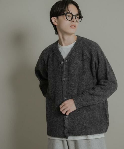 SENSE OF PLACE by URBAN RESEARCH / センスオブプレイス バイ アーバンリサーチ カーディガン・ボレロ | ブークレVネックカーディガン | 詳細27