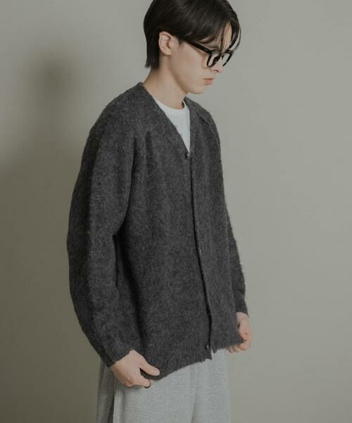 SENSE OF PLACE by URBAN RESEARCH / センスオブプレイス バイ アーバンリサーチ カーディガン・ボレロ | ブークレVネックカーディガン | 詳細28