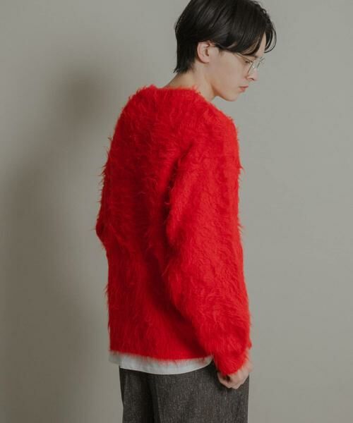 SENSE OF PLACE by URBAN RESEARCH / センスオブプレイス バイ アーバンリサーチ ニット・セーター | 『洗濯可』シャギークルーネックニット | 詳細4