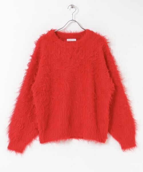 SENSE OF PLACE by URBAN RESEARCH / センスオブプレイス バイ アーバンリサーチ ニット・セーター | 『洗濯可』シャギークルーネックニット | 詳細8