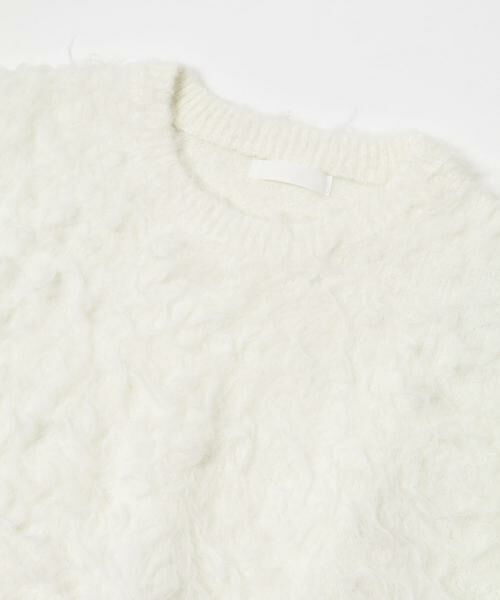 SENSE OF PLACE by URBAN RESEARCH / センスオブプレイス バイ アーバンリサーチ ニット・セーター | 『洗濯可』シャギークルーネックニット | 詳細23