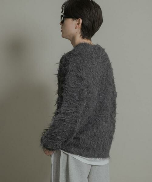 SENSE OF PLACE by URBAN RESEARCH / センスオブプレイス バイ アーバンリサーチ ニット・セーター | 『洗濯可』シャギークルーネックニット | 詳細27