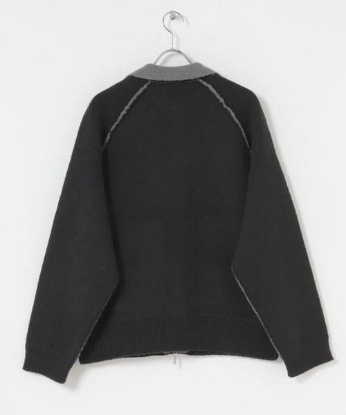 SENSE OF PLACE by URBAN RESEARCH / センスオブプレイス バイ アーバンリサーチ ブルゾン | バイカラーニットジップブルゾン | 詳細25