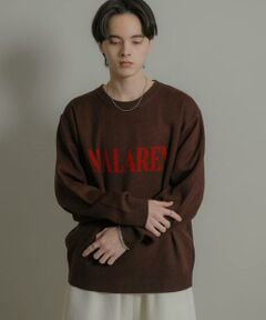 SENSE OF PLACE by URBAN RESEARCH / センスオブプレイス バイ アーバンリサーチ ニット・セーター | ロゴグラフィッククルーネックニット