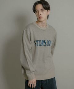 SENSE OF PLACE by URBAN RESEARCH / センスオブプレイス バイ アーバンリサーチ ニット・セーター | ロゴグラフィッククルーネックニット