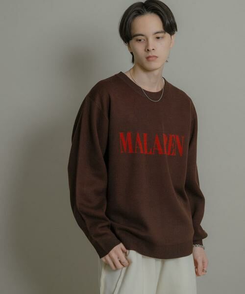 SENSE OF PLACE by URBAN RESEARCH / センスオブプレイス バイ アーバンリサーチ ニット・セーター | ロゴグラフィッククルーネックニット | 詳細2