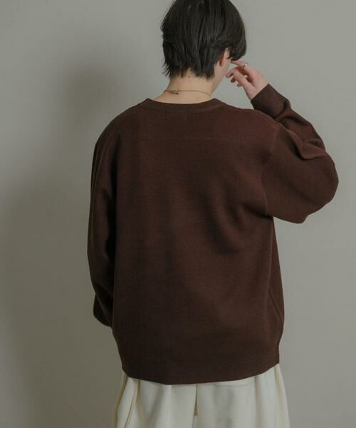 SENSE OF PLACE by URBAN RESEARCH / センスオブプレイス バイ アーバンリサーチ ニット・セーター | ロゴグラフィッククルーネックニット | 詳細3