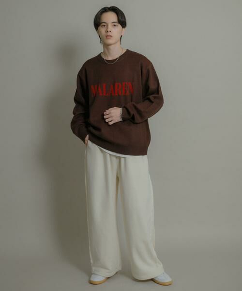 SENSE OF PLACE by URBAN RESEARCH / センスオブプレイス バイ アーバンリサーチ ニット・セーター | ロゴグラフィッククルーネックニット | 詳細4