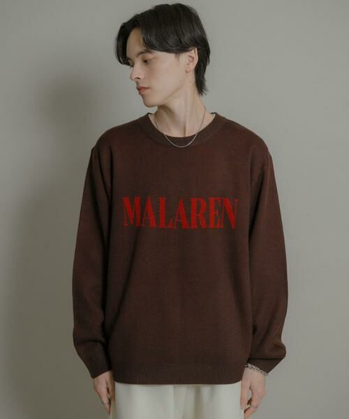 SENSE OF PLACE by URBAN RESEARCH / センスオブプレイス バイ アーバンリサーチ ニット・セーター | ロゴグラフィッククルーネックニット | 詳細6