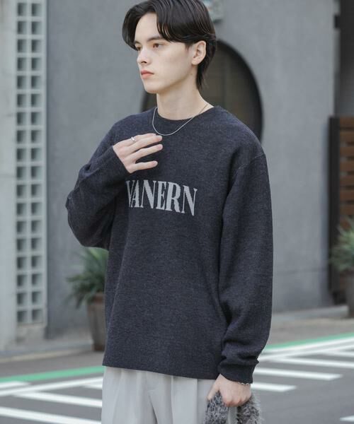 SENSE OF PLACE by URBAN RESEARCH / センスオブプレイス バイ アーバンリサーチ ニット・セーター | ロゴグラフィッククルーネックニット | 詳細17