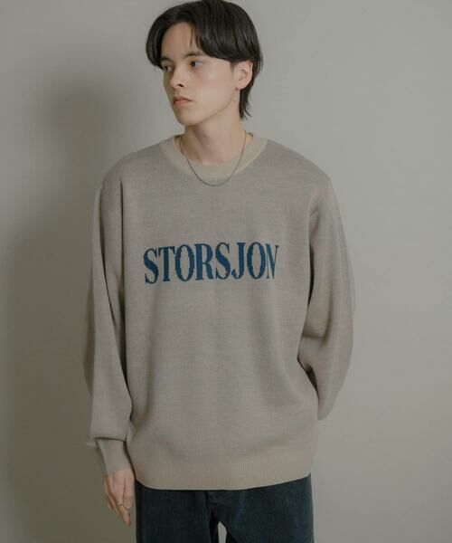 SENSE OF PLACE by URBAN RESEARCH / センスオブプレイス バイ アーバンリサーチ ニット・セーター | ロゴグラフィッククルーネックニット | 詳細22