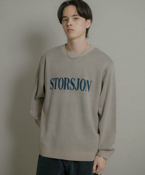 SENSE OF PLACE by URBAN RESEARCH / センスオブプレイス バイ アーバンリサーチ ニット・セーター | ロゴグラフィッククルーネックニット | 詳細23