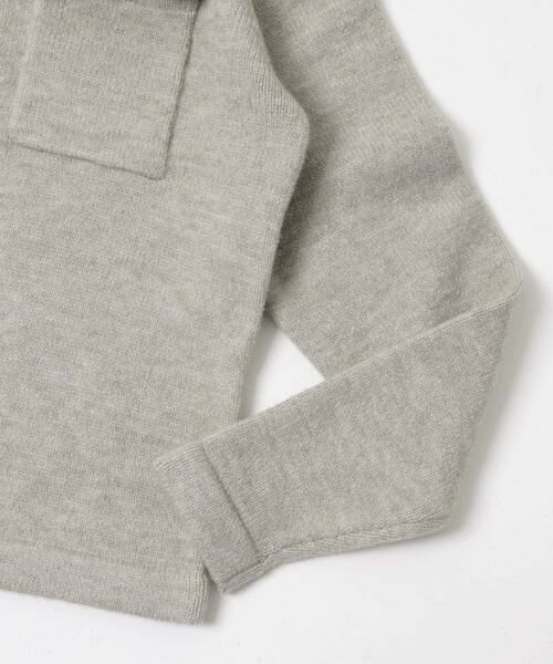 SENSE OF PLACE by URBAN RESEARCH / センスオブプレイス バイ アーバンリサーチ ニット・セーター | 『洗濯可』ダブルポケットハーフジップニット | 詳細6