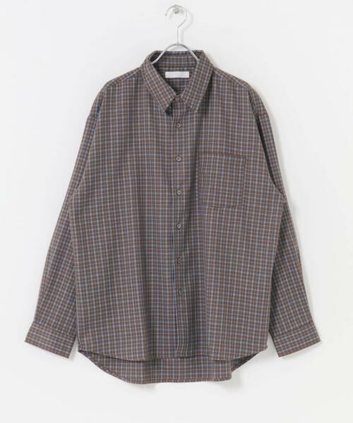 SENSE OF PLACE by URBAN RESEARCH / センスオブプレイス バイ アーバンリサーチ シャツ・ブラウス | ニュアンスチェックロングスリーブネルシャツ | 詳細8