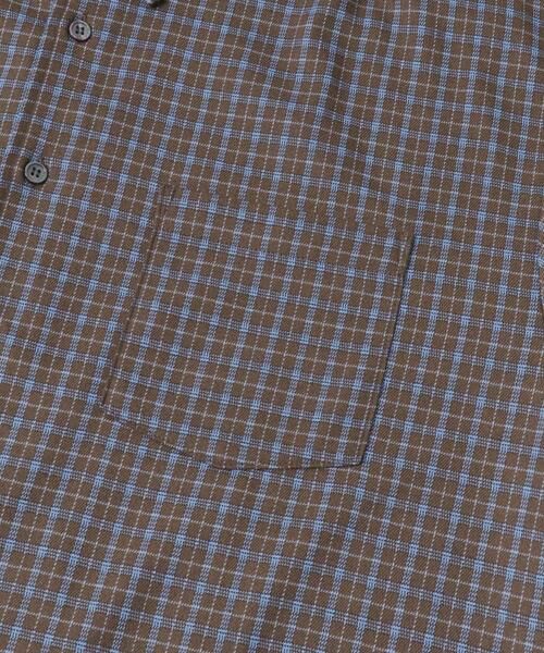SENSE OF PLACE by URBAN RESEARCH / センスオブプレイス バイ アーバンリサーチ シャツ・ブラウス | ニュアンスチェックロングスリーブネルシャツ | 詳細9