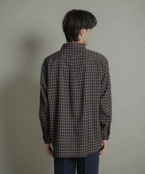 SENSE OF PLACE by URBAN RESEARCH / センスオブプレイス バイ アーバンリサーチ シャツ・ブラウス | ニュアンスチェックロングスリーブネルシャツ | 詳細19