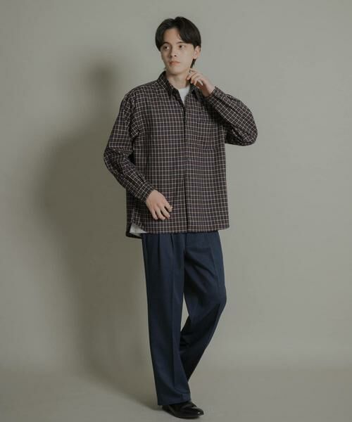 SENSE OF PLACE by URBAN RESEARCH / センスオブプレイス バイ アーバンリサーチ シャツ・ブラウス | ニュアンスチェックロングスリーブネルシャツ | 詳細15