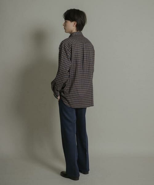 SENSE OF PLACE by URBAN RESEARCH / センスオブプレイス バイ アーバンリサーチ シャツ・ブラウス | ニュアンスチェックロングスリーブネルシャツ | 詳細16