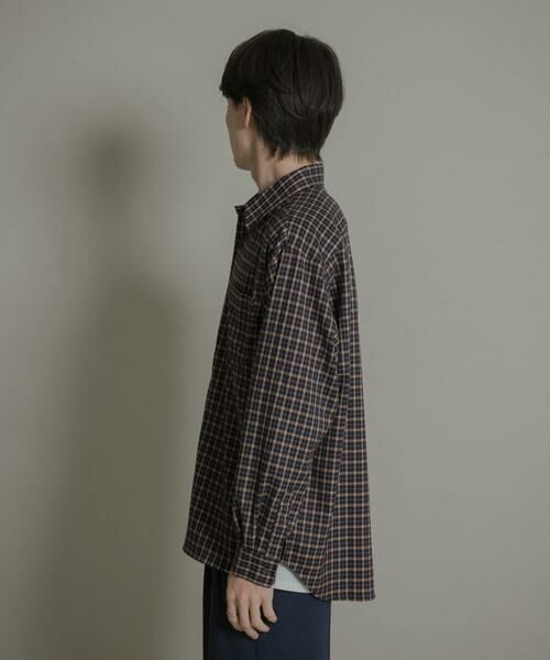 SENSE OF PLACE by URBAN RESEARCH / センスオブプレイス バイ アーバンリサーチ シャツ・ブラウス | ニュアンスチェックロングスリーブネルシャツ | 詳細18
