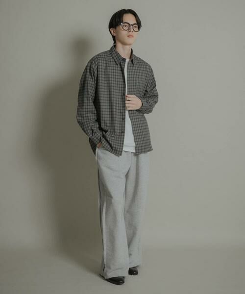 SENSE OF PLACE by URBAN RESEARCH / センスオブプレイス バイ アーバンリサーチ シャツ・ブラウス | ニュアンスチェックロングスリーブネルシャツ | 詳細28