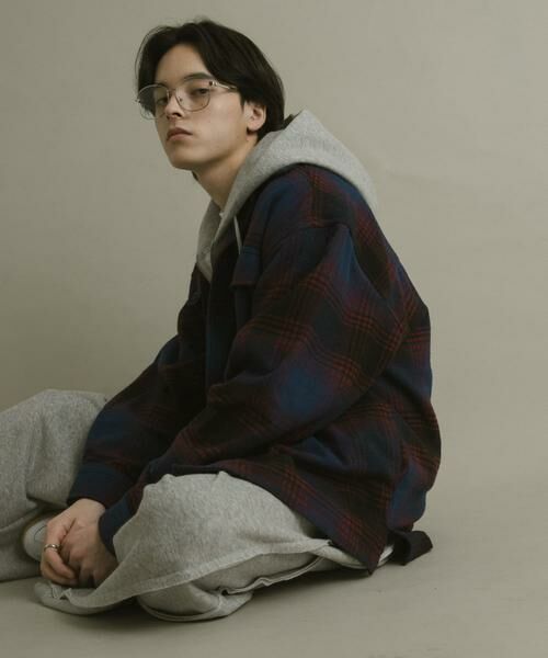 SENSE OF PLACE by URBAN RESEARCH / センスオブプレイス バイ アーバンリサーチ シャツ・ブラウス | ブラッシュドヘビーネルチェックシャツ | 詳細3