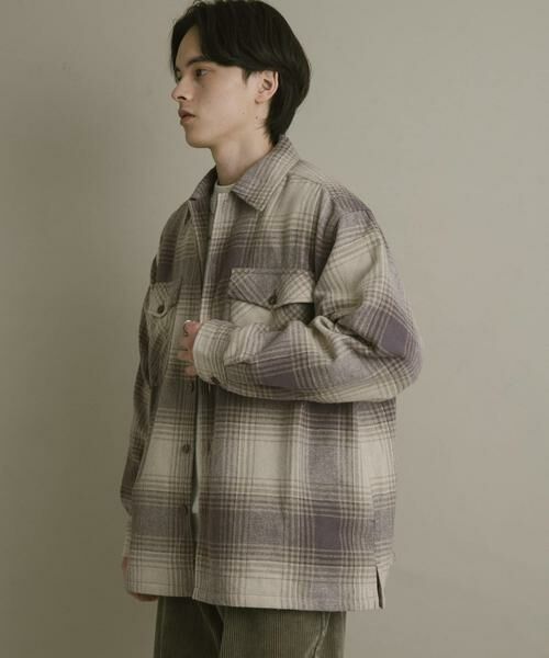 SENSE OF PLACE by URBAN RESEARCH / センスオブプレイス バイ アーバンリサーチ シャツ・ブラウス | ブラッシュドヘビーネルチェックシャツ | 詳細13