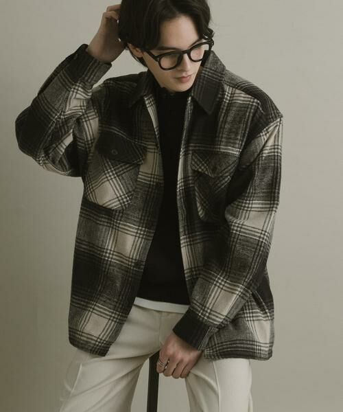 SENSE OF PLACE by URBAN RESEARCH / センスオブプレイス バイ アーバンリサーチ シャツ・ブラウス | ブラッシュドヘビーネルチェックシャツ | 詳細21