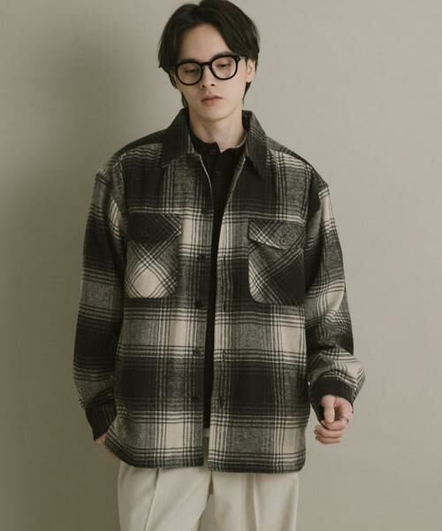 SENSE OF PLACE by URBAN RESEARCH / センスオブプレイス バイ アーバンリサーチ シャツ・ブラウス | ブラッシュドヘビーネルチェックシャツ | 詳細25