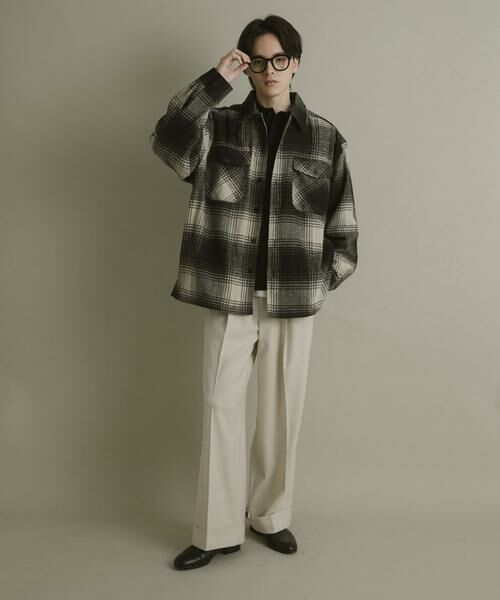 SENSE OF PLACE by URBAN RESEARCH / センスオブプレイス バイ アーバンリサーチ シャツ・ブラウス | ブラッシュドヘビーネルチェックシャツ | 詳細26
