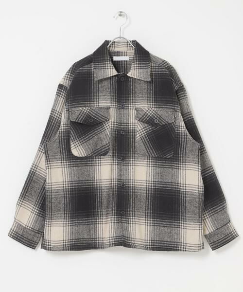 SENSE OF PLACE by URBAN RESEARCH / センスオブプレイス バイ アーバンリサーチ シャツ・ブラウス | ブラッシュドヘビーネルチェックシャツ | 詳細28