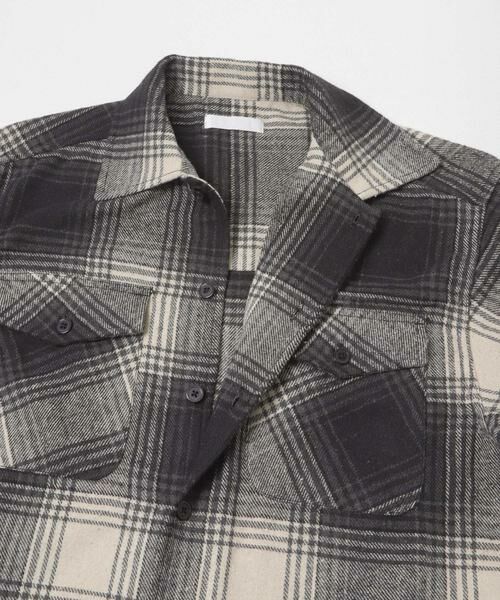 SENSE OF PLACE by URBAN RESEARCH / センスオブプレイス バイ アーバンリサーチ シャツ・ブラウス | ブラッシュドヘビーネルチェックシャツ | 詳細29