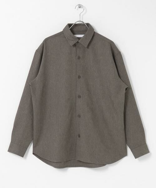 SENSE OF PLACE by URBAN RESEARCH / センスオブプレイス バイ アーバンリサーチ シャツ・ブラウス | 『UR TECH』ヘリンボーンレギュラーカラーシャツ | 詳細9