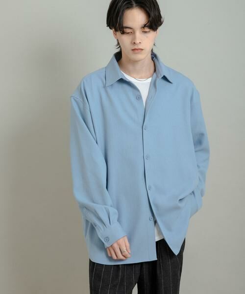 SENSE OF PLACE by URBAN RESEARCH / センスオブプレイス バイ アーバンリサーチ シャツ・ブラウス | 『UR TECH』ヘリンボーンレギュラーカラーシャツ | 詳細11