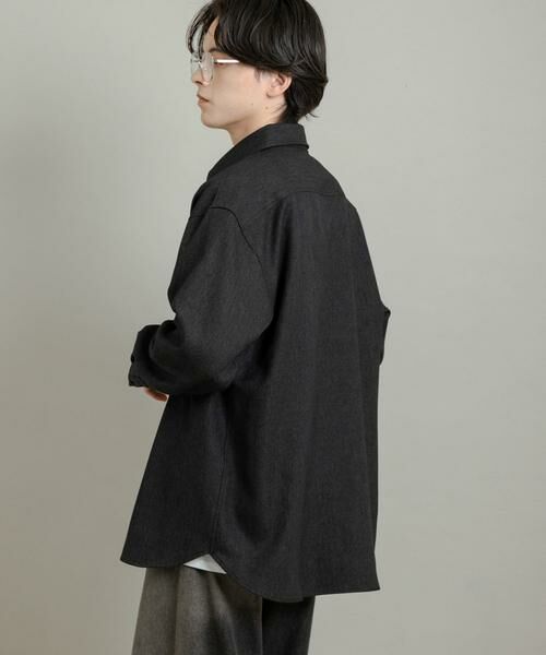 SENSE OF PLACE by URBAN RESEARCH / センスオブプレイス バイ アーバンリサーチ シャツ・ブラウス | 『UR TECH』ヘリンボーンレギュラーカラーシャツ | 詳細26