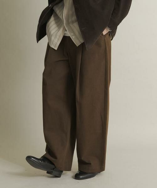 SENSE OF PLACE by URBAN RESEARCH / センスオブプレイス バイ アーバンリサーチ その他パンツ | ボリュームタックワイドパンツ | 詳細3