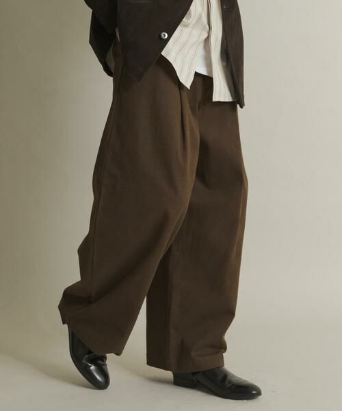 SENSE OF PLACE by URBAN RESEARCH / センスオブプレイス バイ アーバンリサーチ その他パンツ | ボリュームタックワイドパンツ | 詳細5