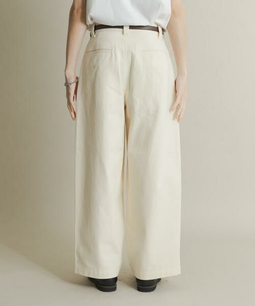 SENSE OF PLACE by URBAN RESEARCH / センスオブプレイス バイ アーバンリサーチ その他パンツ | ボリュームタックワイドパンツ | 詳細24