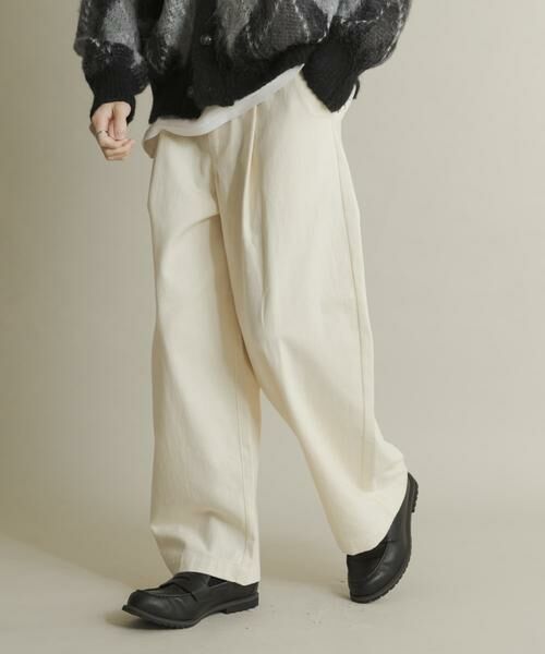 SENSE OF PLACE by URBAN RESEARCH / センスオブプレイス バイ アーバンリサーチ その他パンツ | ボリュームタックワイドパンツ | 詳細17