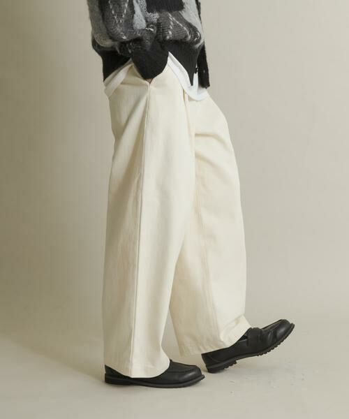 SENSE OF PLACE by URBAN RESEARCH / センスオブプレイス バイ アーバンリサーチ その他パンツ | ボリュームタックワイドパンツ | 詳細18