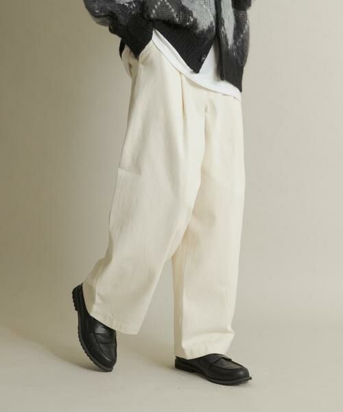 SENSE OF PLACE by URBAN RESEARCH / センスオブプレイス バイ アーバンリサーチ その他パンツ | ボリュームタックワイドパンツ | 詳細19