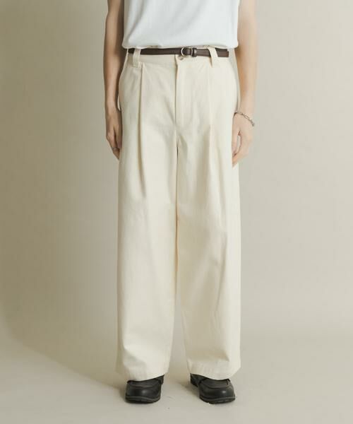 SENSE OF PLACE by URBAN RESEARCH / センスオブプレイス バイ アーバンリサーチ その他パンツ | ボリュームタックワイドパンツ | 詳細22